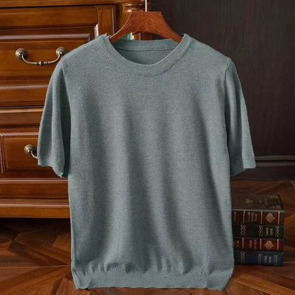 Elegantes Herren T-Shirt Kurzarm Modern