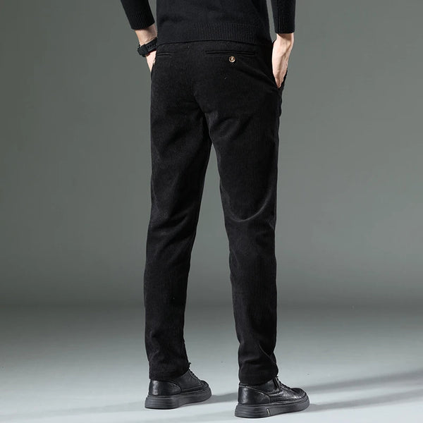 Schwarze Chino Hose Modern Slim Fit