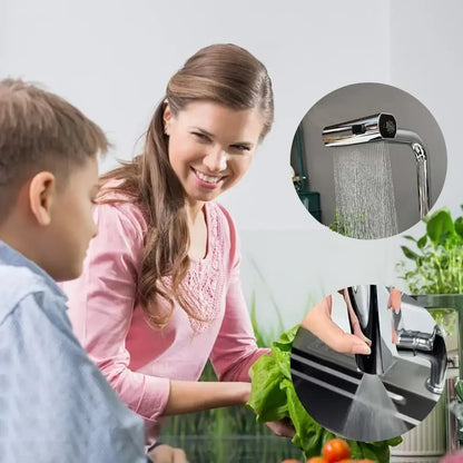 Küchenarmatur Chrom Spültischarmatur mit 4 Einstellungen