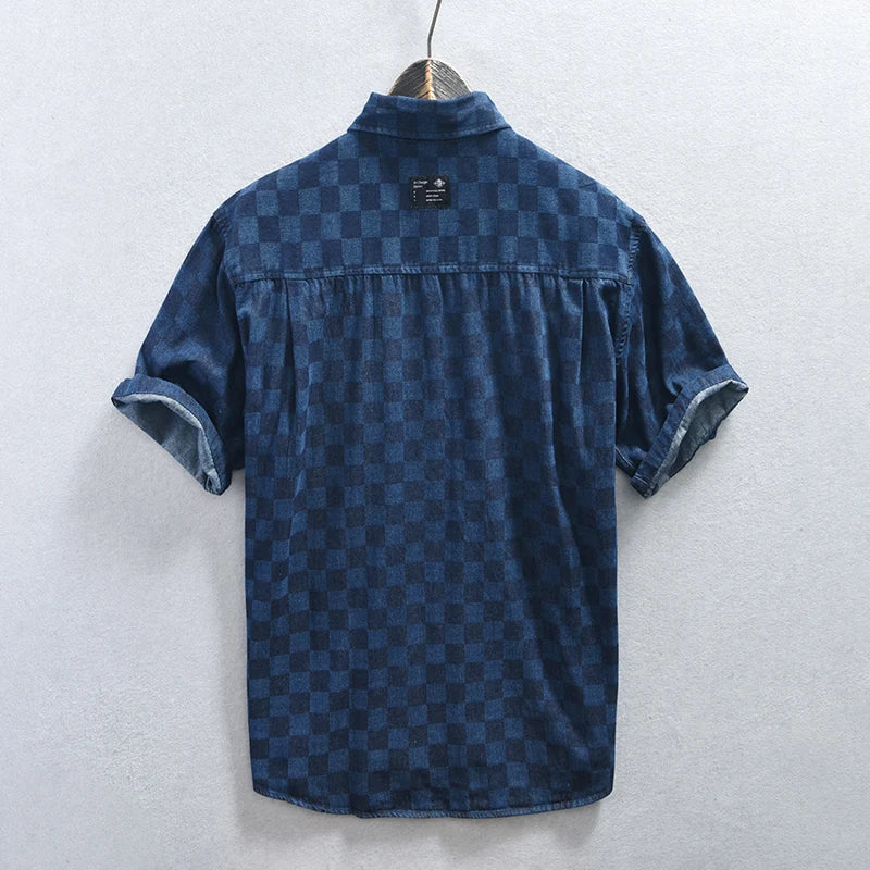 Herren Hemd Slim Fit Knöpfe Modern - BerlinGlamour