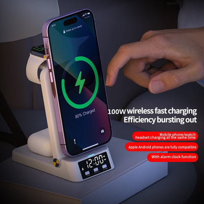 Wireless Charging Dock Faltbar 4in1 Schnellladestation