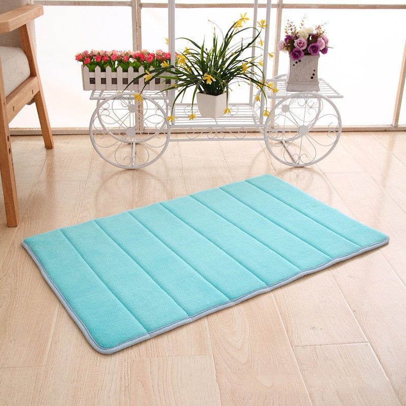 Badezimmermatte Mit Memory Foam Wasserabsorbierend Bequem