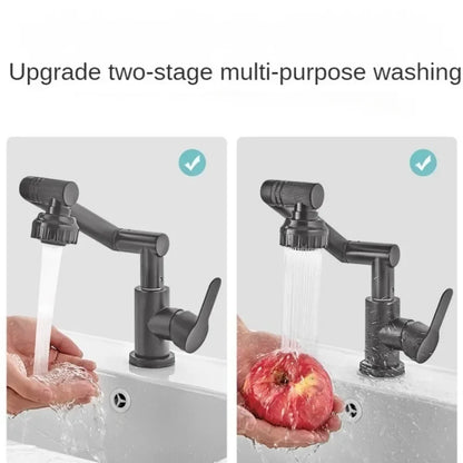 Wasserhahn Drehbar Edelstahl Spritzwassergeschützt Mechanisch