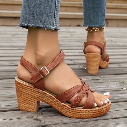 Orthopädische Sandalen Mittelhoch Bequem
