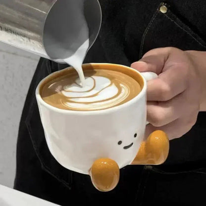 Keramiktasse Süße Glückliche Gesichtsdesign