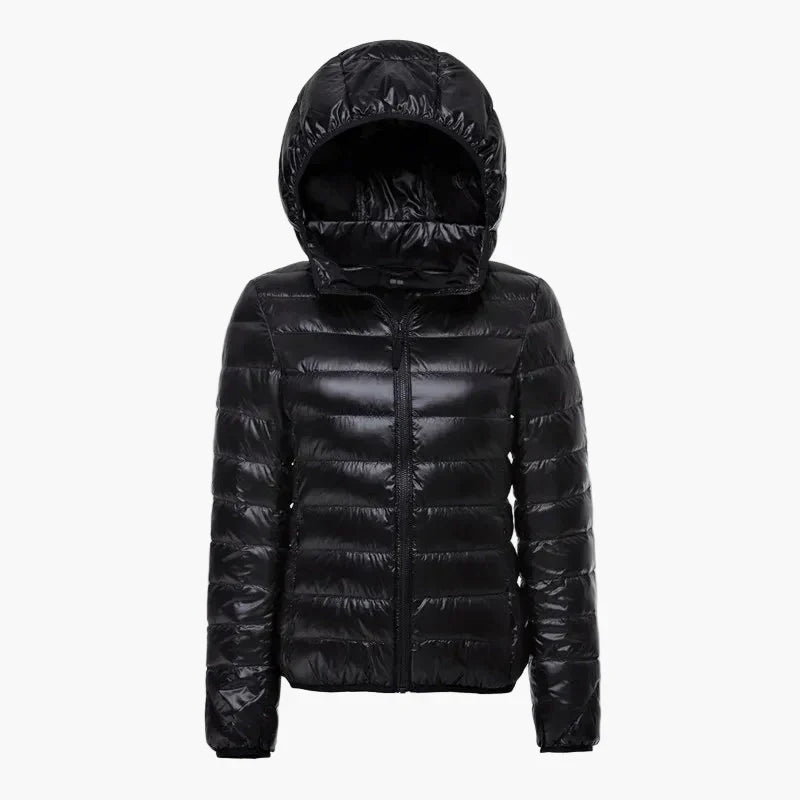 Leichte Steppjacke mit Kapuze für Damen und Herren - BerlinGlamour