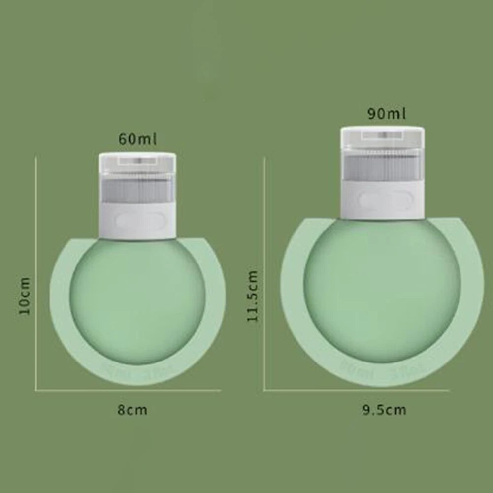 Reise Flasche Auslaufsicher Silikon Quetschflasche 100ml