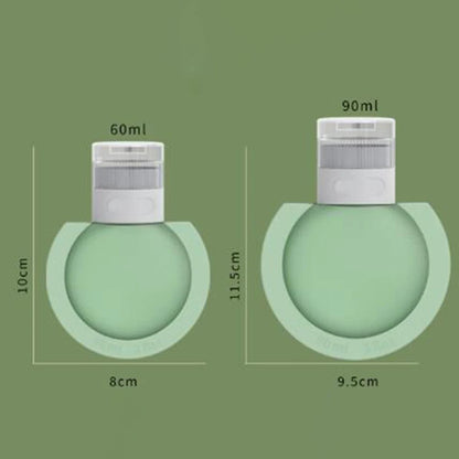 Reise Flasche Auslaufsicher Silikon Quetschflasche 100ml