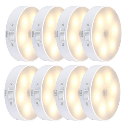 LED Nachtlampe Mini Bewegungsmelder Klebbar