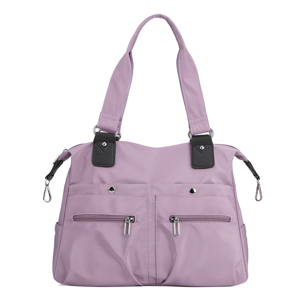Große Wasserdichte Handtasche Damen Robust mit viel Stauraum
