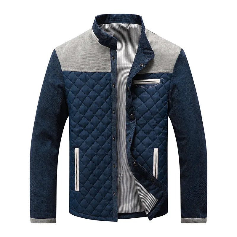 Herren Steppjacke Warm Isoliert Übergangsjacke