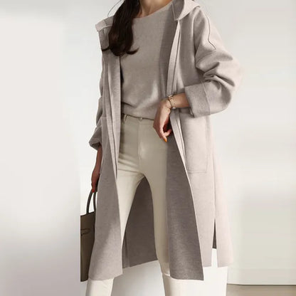Elegante Tauchjacke Damen Kapuze Wasserabweisend
