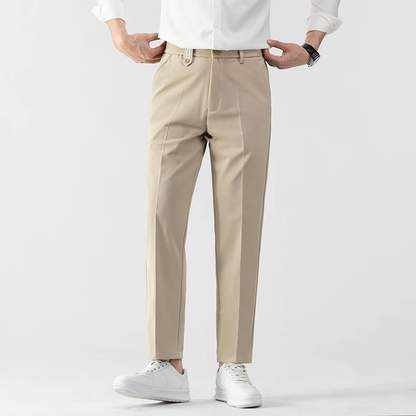 Herrenhose Beige Maßgeschneidert Premium Komfort