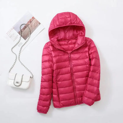 Daunenjacke Kapuzenjacke Warm Winter Damen
