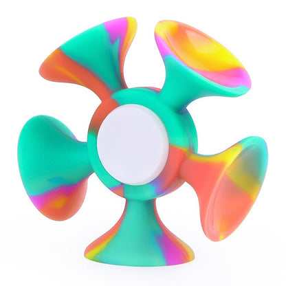 Bunter Hand Spinner Anti Stress Silikon Fidget Spinner