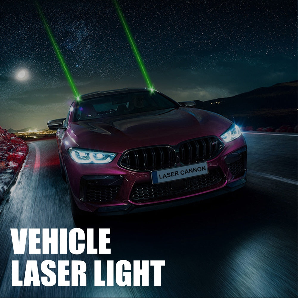Auto Warnbeleuchtungssystem Straßenlaser Fernbedienung
