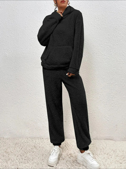 Damen Pullover Set Zweiteilig Gemütlich Warm