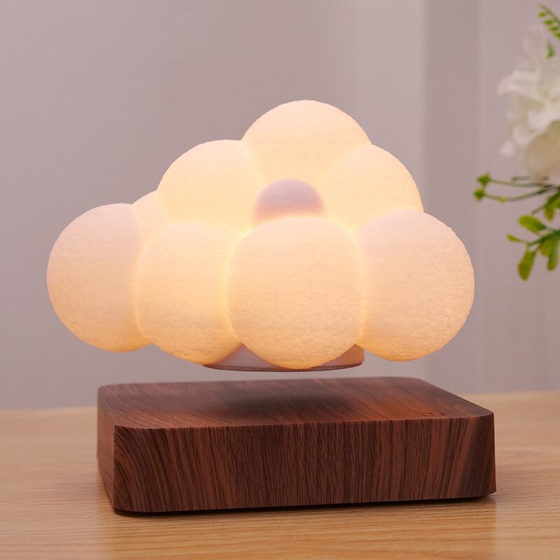 Schwebende Nachttischlampe Magnetisch Modern LED