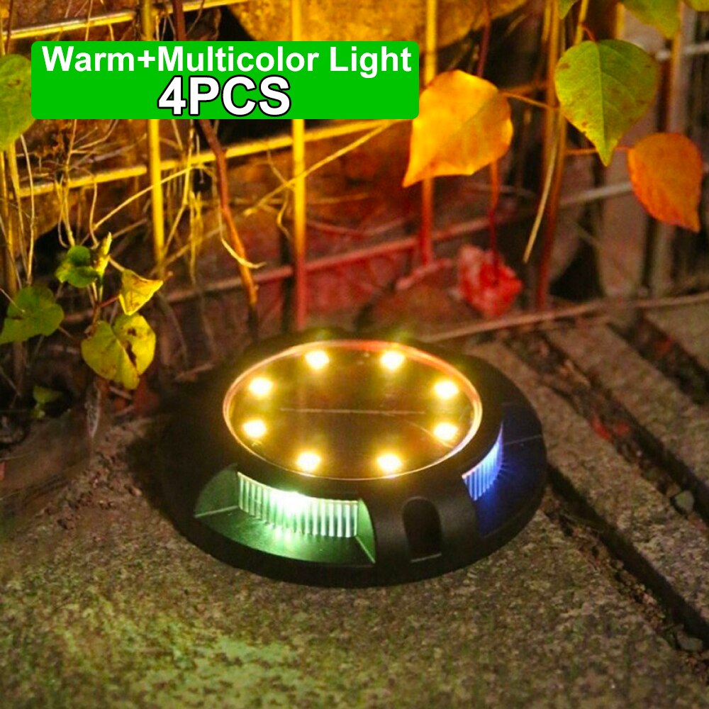 Eco Solar Gartenlicht Bunt LEDs