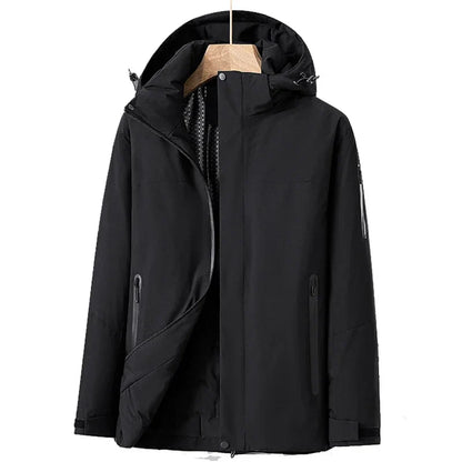 Wasserdichte Winterjacke Damen Fleece Isoliert Warm