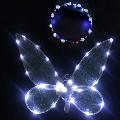 Glänzende Feenflügel Lampe Leuchtend Modern