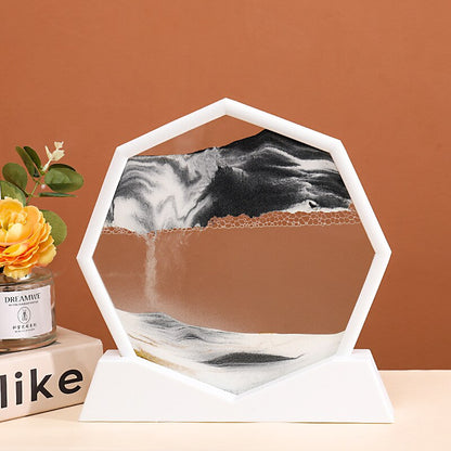 Dekor Steine Hexagon Sand Farbe Fließend Modern