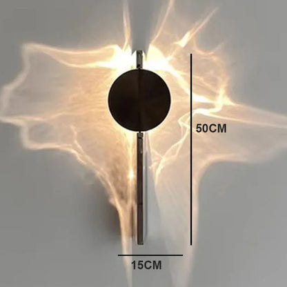 Moderne LED Wandlampe Glow Effekt Dimmbar