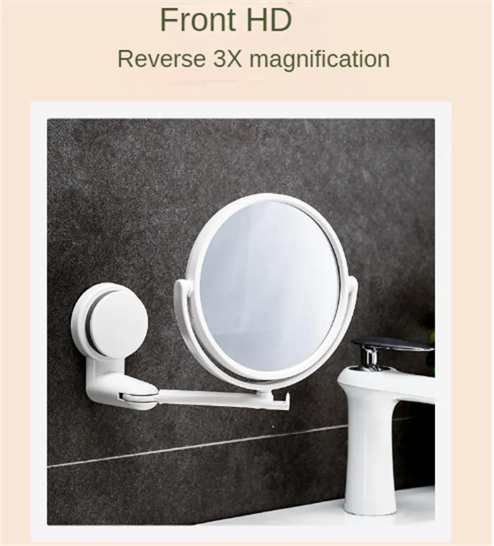 Großer Wandspiegel 3X Vergrößerung Modern Eleganz