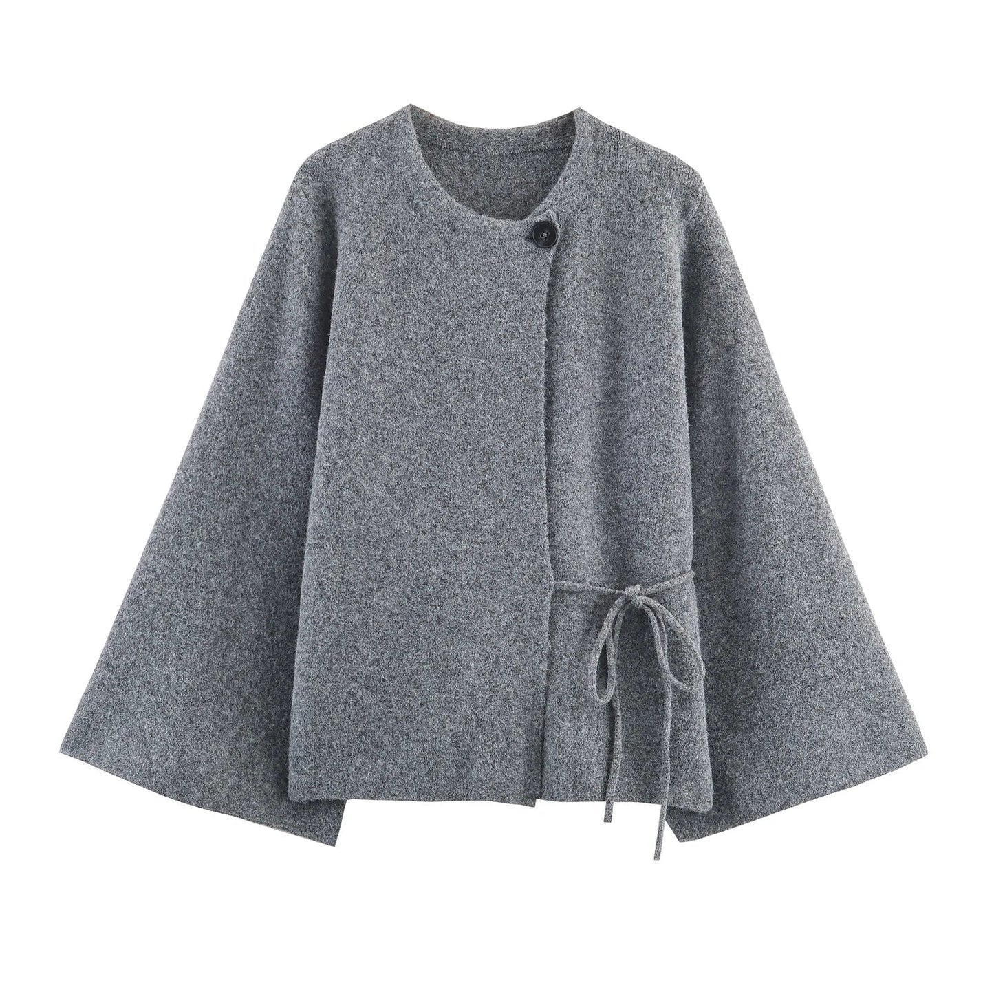 Elegante Damen Wickelweste mit Gürtel Modern - BerlinGlamour