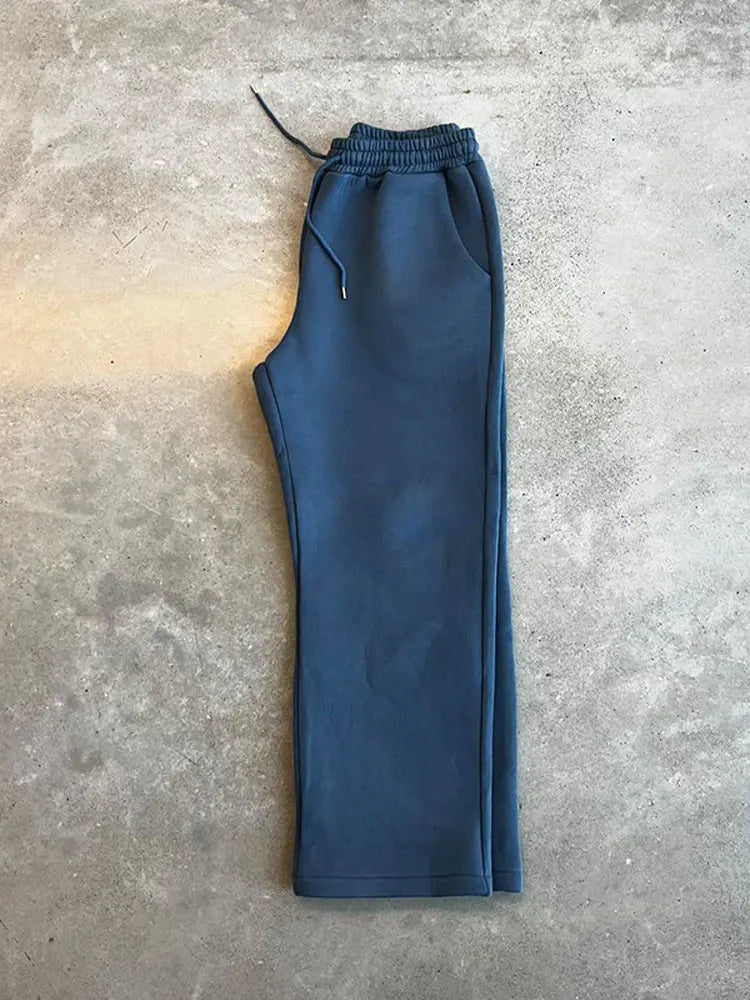Männer Trainingsanzug Oversized Sportlich Bequem