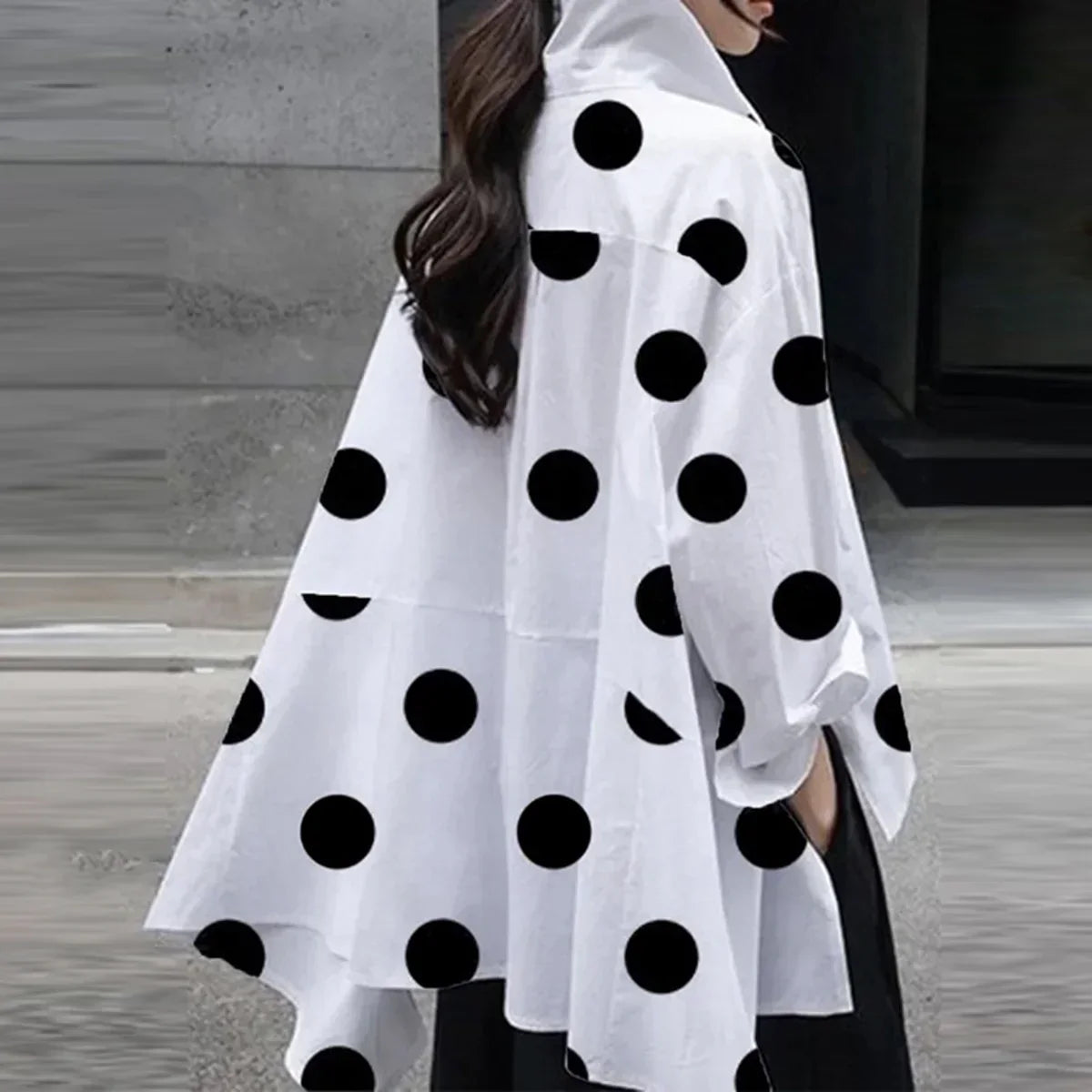 BerlinGlamour Frauenbluse Elegante Stadtmodell - BerlinGlamour