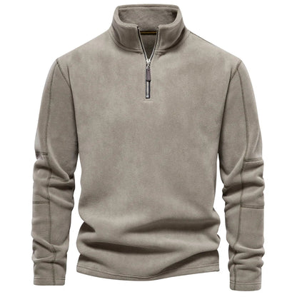 Fleece Rollkragenpullover Warm Modern