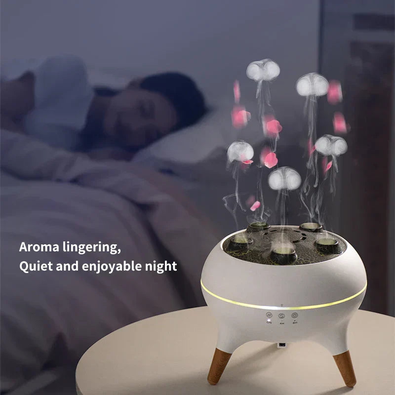 Ultraschall Luftbefeuchter Aroma Diffuser Modern Schwarz