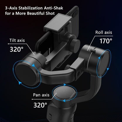 Handheld Gimbal Stabilizer 3-Achsen Smartphone Stabilisator