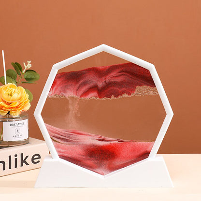 Dekor Steine Hexagon Sand Farbe Fließend Modern