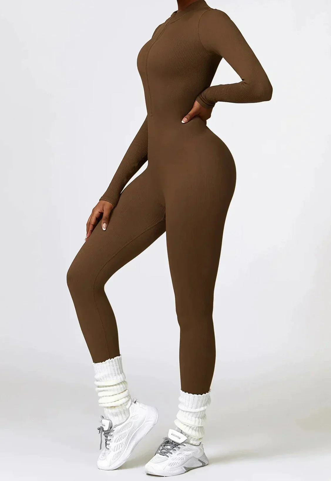 Aktiver Jumpsuit Stretch Damen Sportanzug