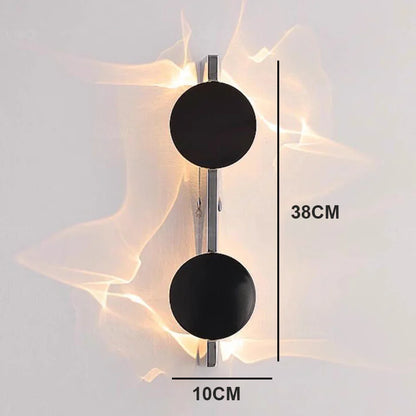 Moderne LED Wandlampe Glow Effekt Dimmbar