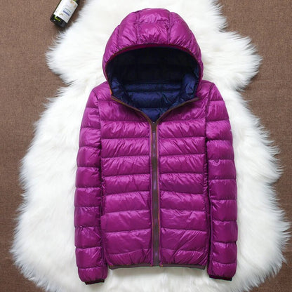 Daunenjacke Kapuzenjacke Warm Winter Damen