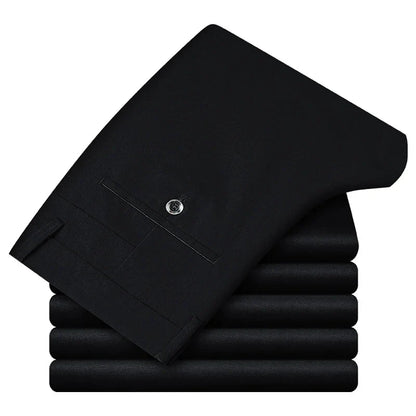 Schlanke Herren Anzughosen Slim Fit Premium Qualität