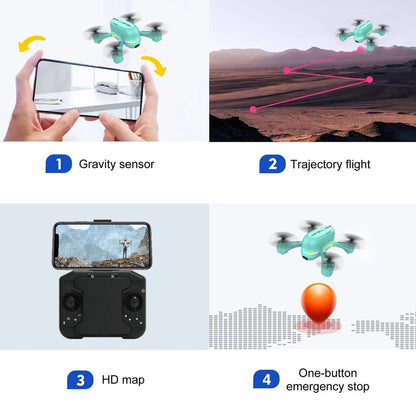 Mini Drohne mit Dual Kamera und GPS