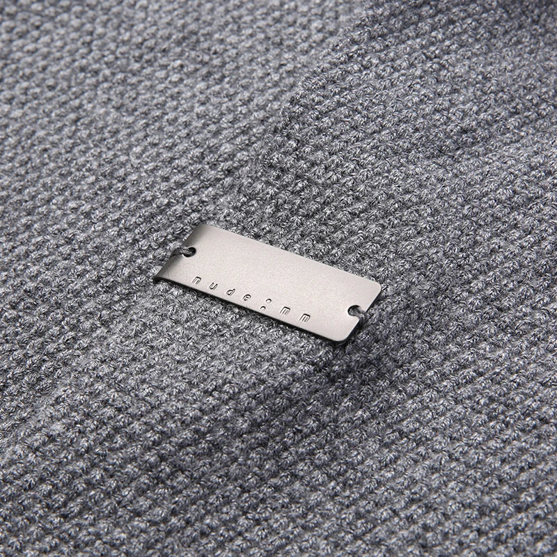 Herren Strickjacke Weich Wolle Bequem