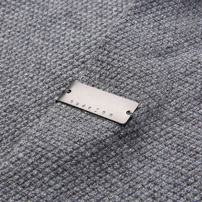 Herren Strickjacke Weich Wolle Bequem