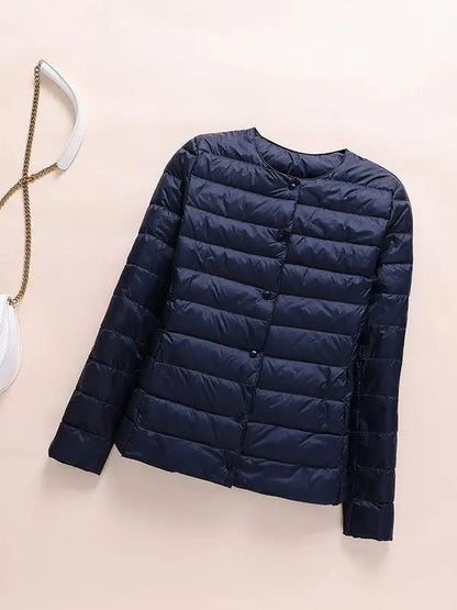 Damen Daunenjacke Ultraleicht Wärme Isoliert