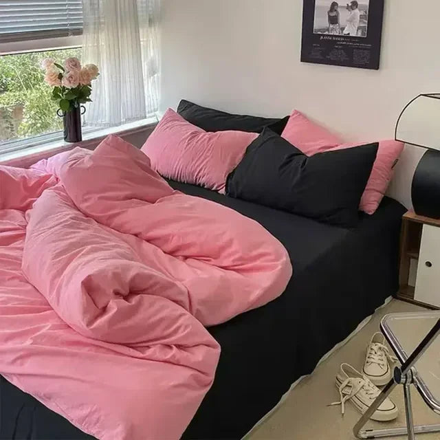 DuoDream Bettdecke - Stylische Wendebettwäsche Komfortabel Modern