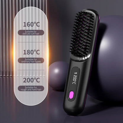 Kabelloses Haarglätteisen USB Keramik Ionen Glätter