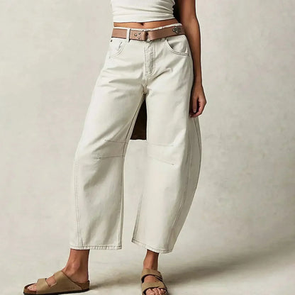 BerlinGlamour | Bequeme Damen-Jeans Weite Beinweise