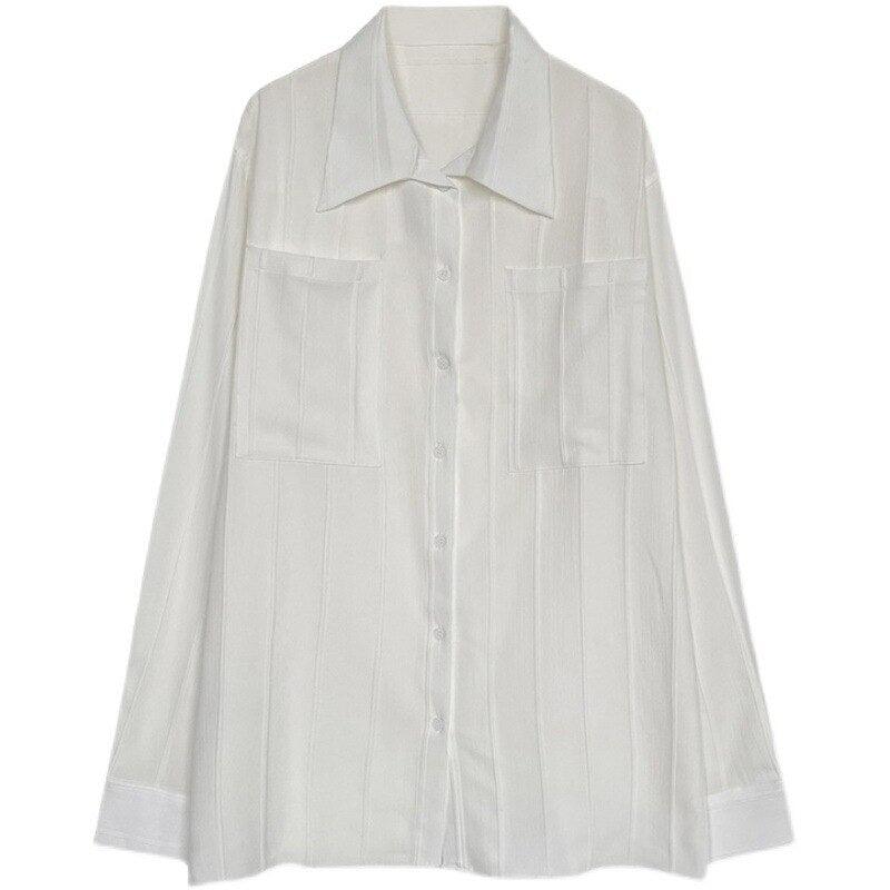 Herren Hemd Lissabon Stil Gerippt Vintage
