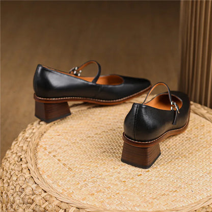 Damen Sandalen mit Riemen und Blockabsatz Frühling