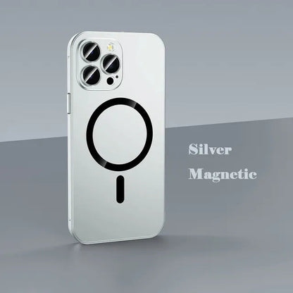 iPhone Hülle Magsafe Metallrahmen Aluminium Schutz