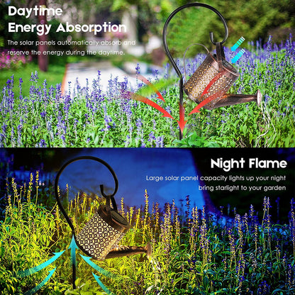 Solare Gartenbewässerung Kanne Terrassenlampe Automatisch